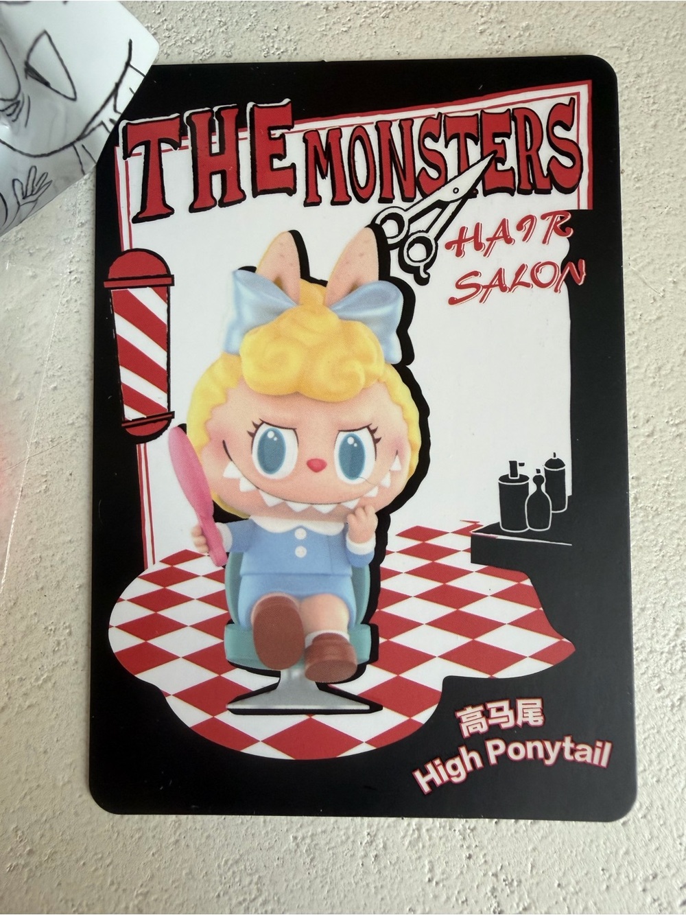 Pop Mart The Monsters Hair Salon Vinyl Figure - High Ponytail